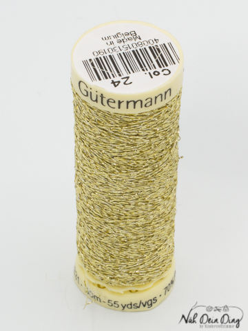 Glitzergarn gold 